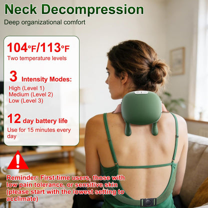 Shoulder & Neck Massager With Heat